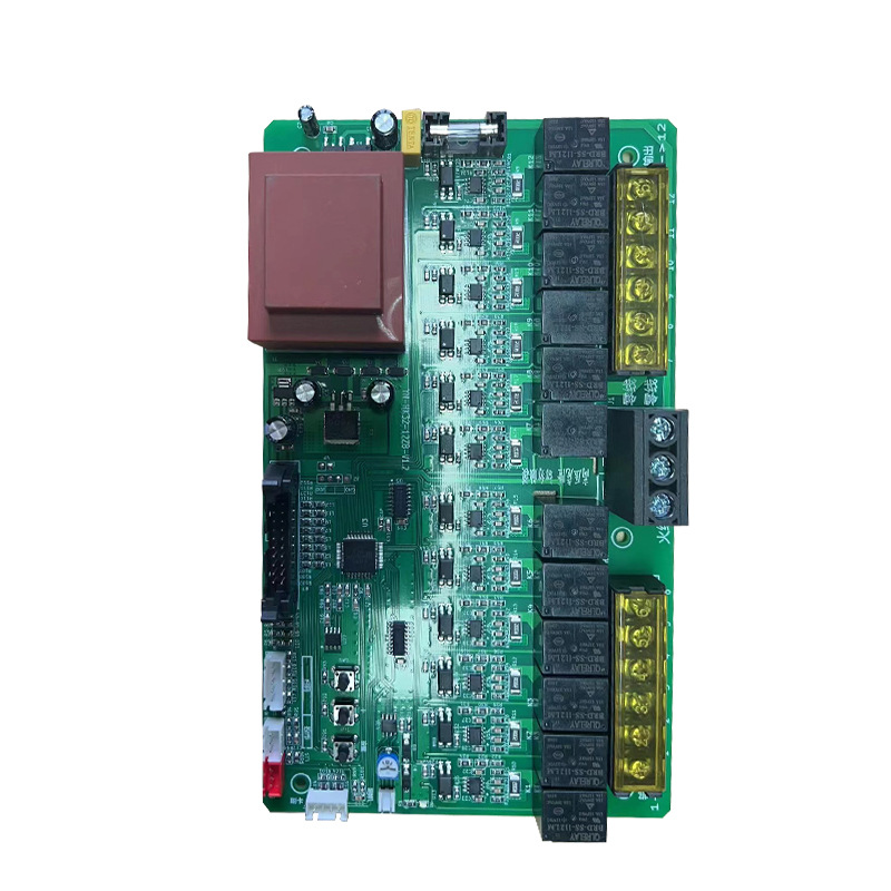 江苏电瓶车12路充电桩PCBA电路板方案开发刷卡扫码控制板带后台小程序